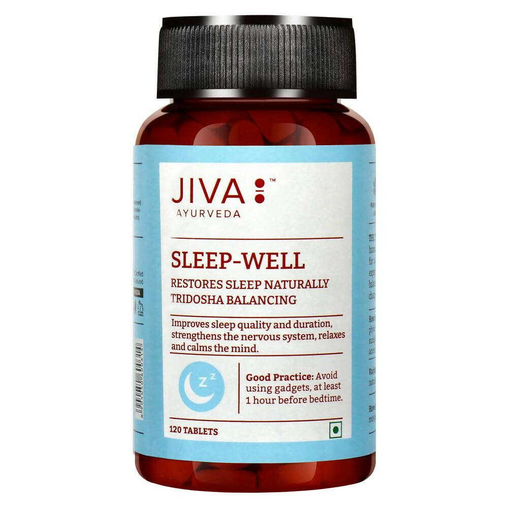 Jiva Ayurveda Sleep Well Tablets - Swadesiicart