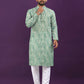 Anaita Sea Green Digital Print Kurta