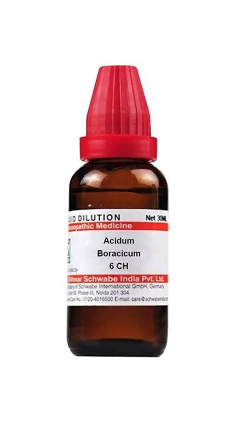 Dr. Willmar Schwabe India Acidum Boracicum Dilution | Swadesiicart