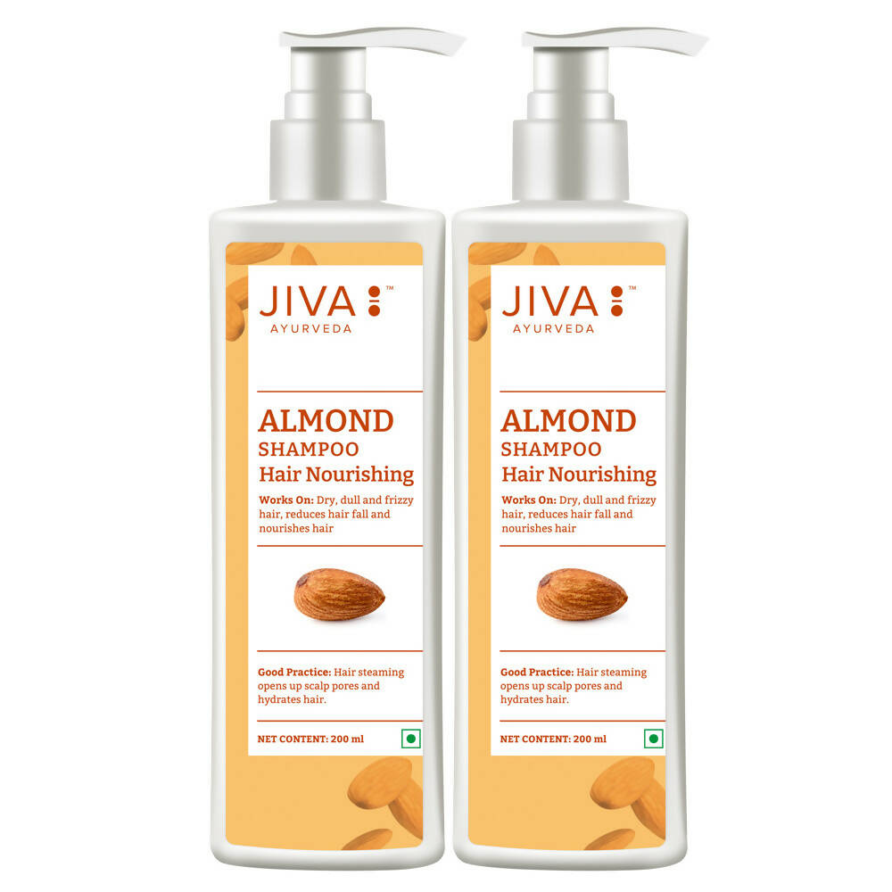 Jiva Ayurveda Almond Shampoo - Swadesiicart