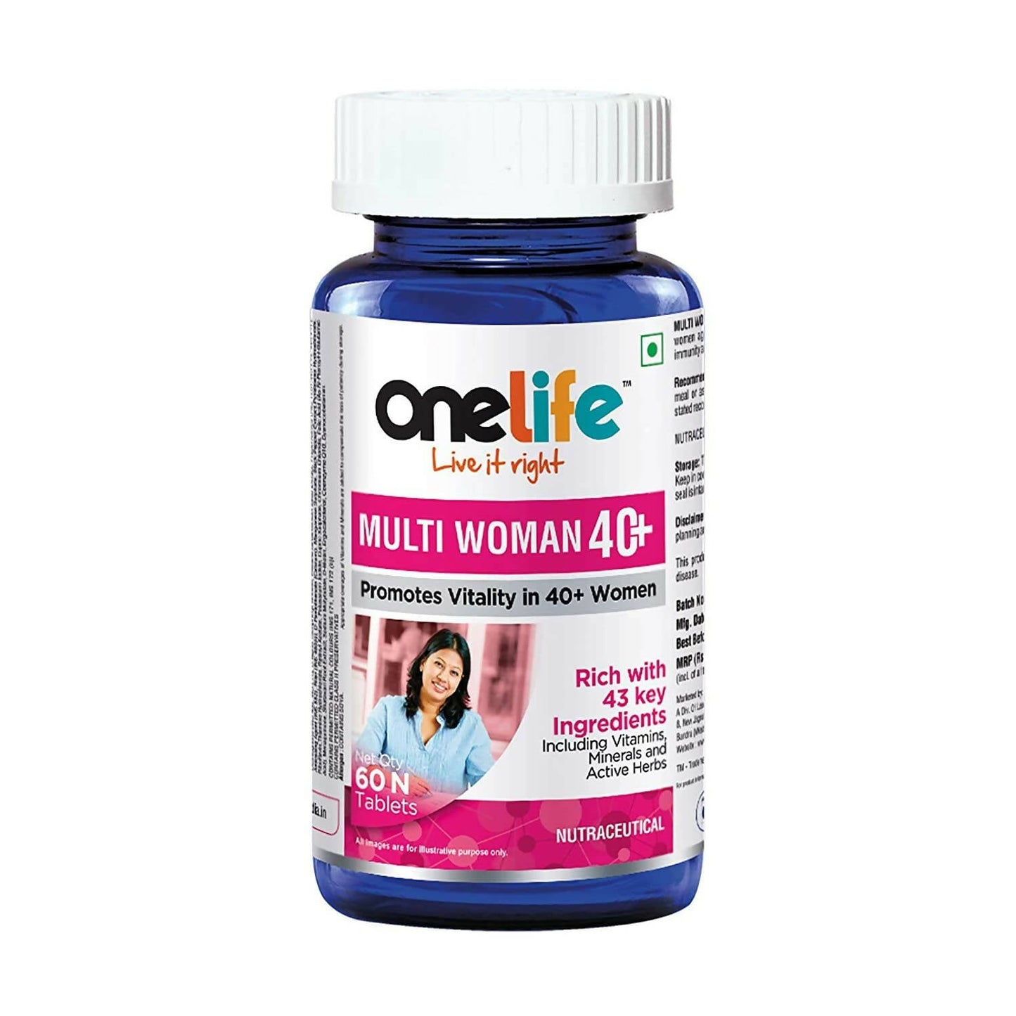 Onelife Multi Woman Multivitamin For 40+ Women Tablets | Swadesiicart