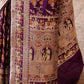 Joban Fashion Pure Katan Pure Handloom Banarasi Silk Saree | Swadesiicart