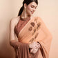 Brown Georgette Designer Printed Party Wear Saree - Cinderella