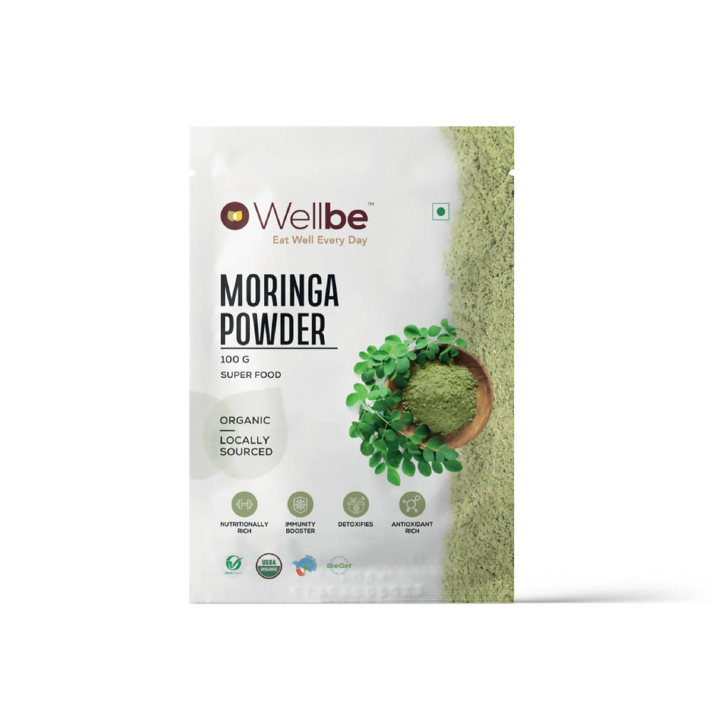 Wellbe Moringa Powder | Swadesiicart