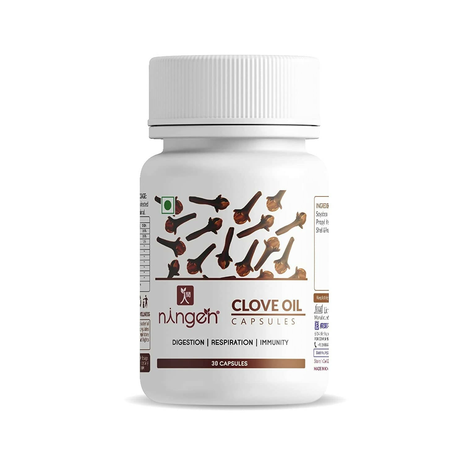 Ningen Clove Oil Capsules | Swadesiicart