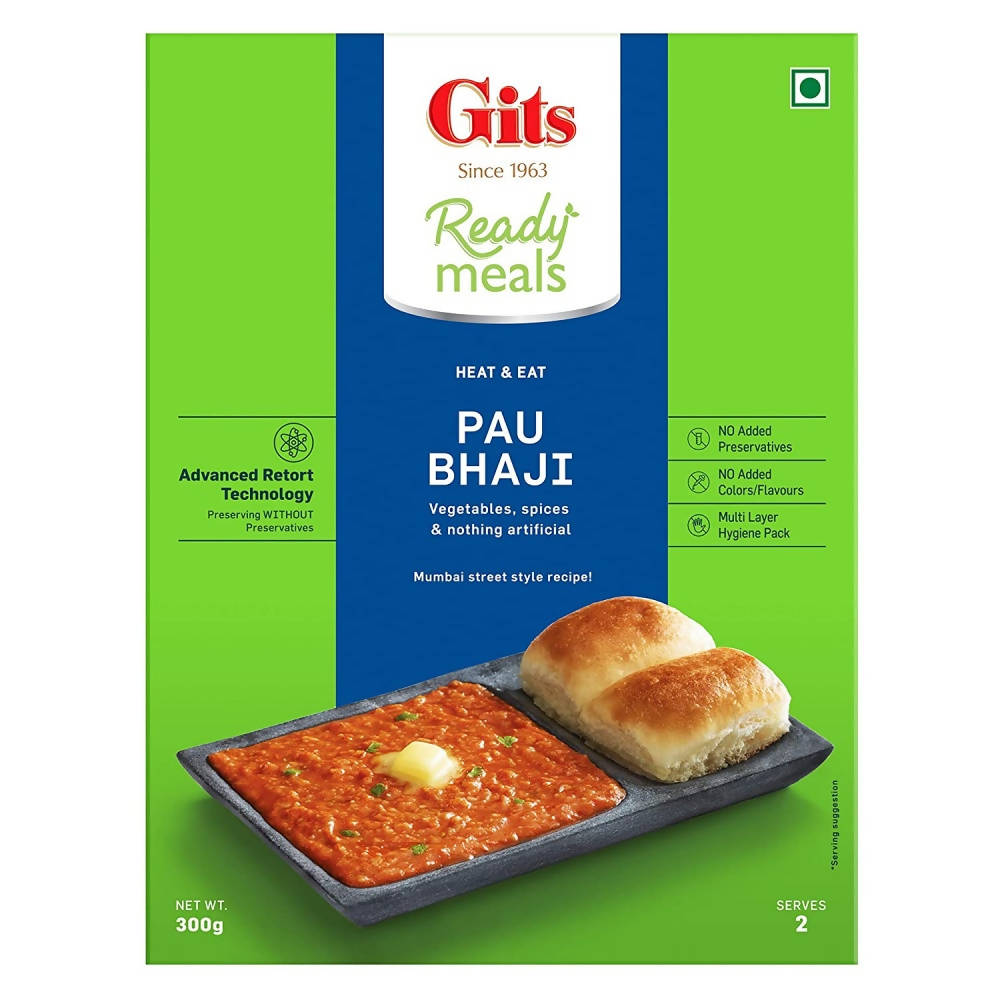 Gits Ready Meals Heat & Eat Pau Bhaji