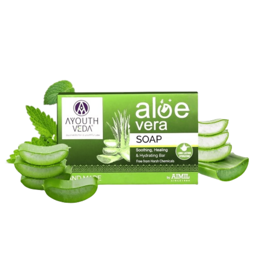 Ayouthveda Aloe Vera Bathing Soap - Ayouthveda