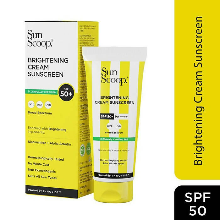 Sun Scoop Daily SPF 50 Sunscreen Cream - Swadesiicart