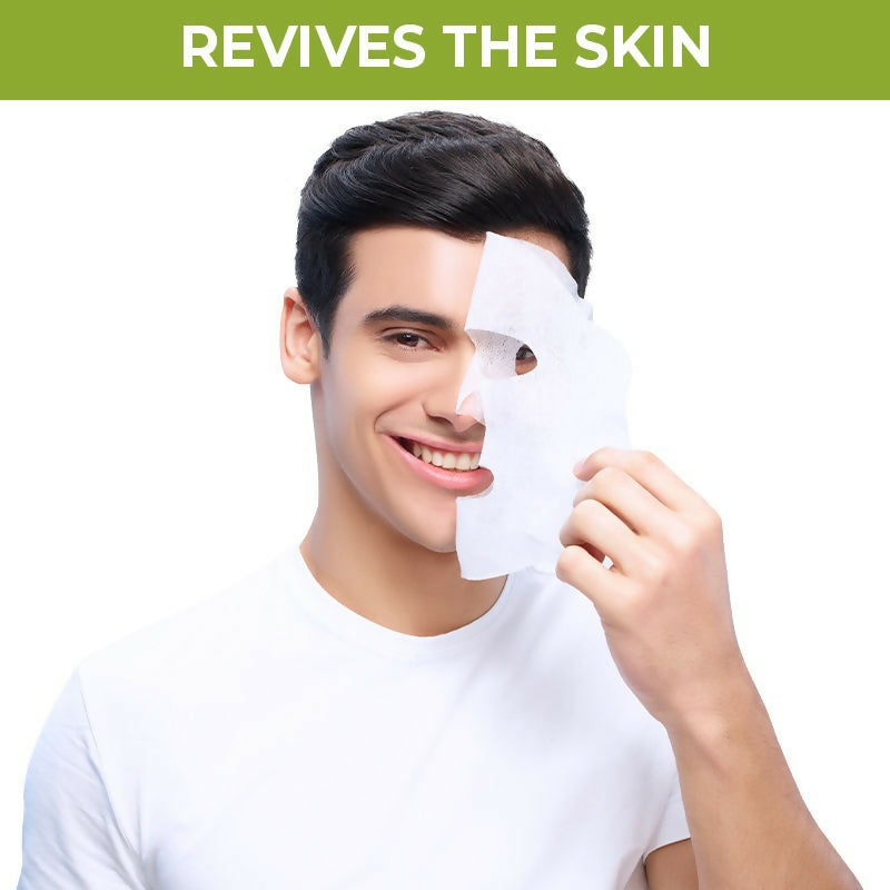 Nykaa Skin Secrets Exotic Indulgence Matcha Tea+Chamomile Sheet Mask For Nourished & Hydrated Skin | Swadesiicart