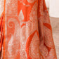 Joban Fashion Orange Banarasi Soft Pure Handloom Banarasi Silk Saree | Swadesiicart