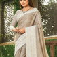 Shree Shyam Fashion Light Brown Linen Saree