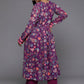 Ahalyaa Women's Traditional wear Kurta Set - Purple | Swadesiicart