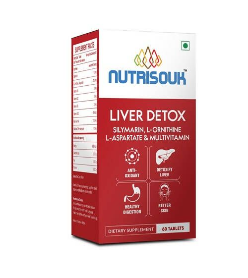 Nutrisouk Liver Detox Tablets | Swadesiicart