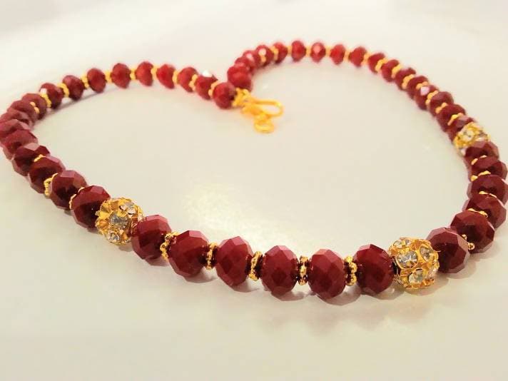Cute Beaded Necklace | Swadesiicart