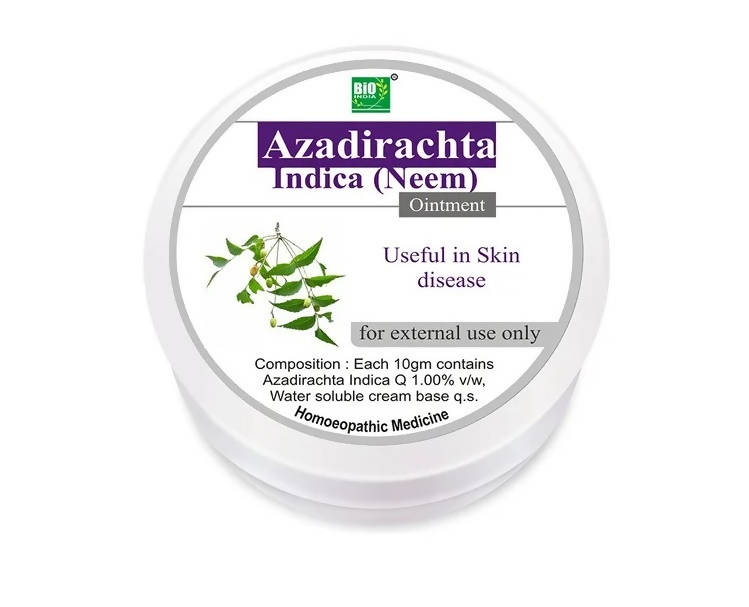 Bio India Homeopathy Azardiracta Indica (Neem) Ointment | Swadesiicart