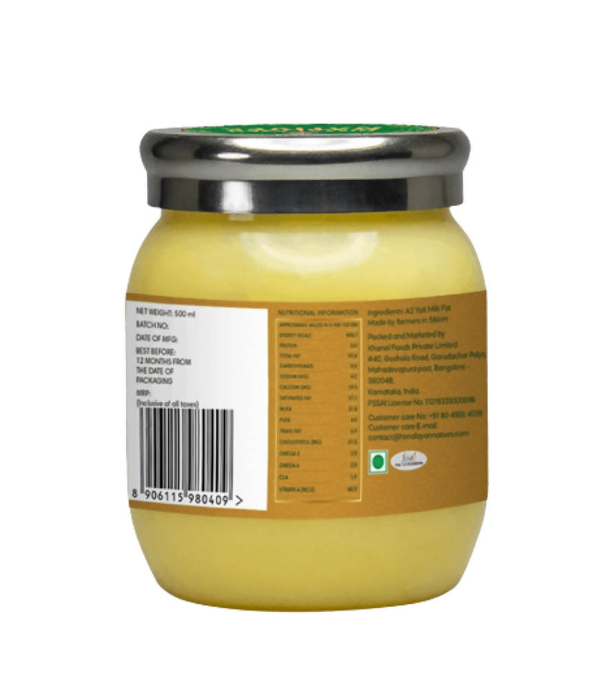 Himalayan Natives A2 Yak Ghee | Premium Ghee | Cultured Pure Desi Ghee | Swadesiicart