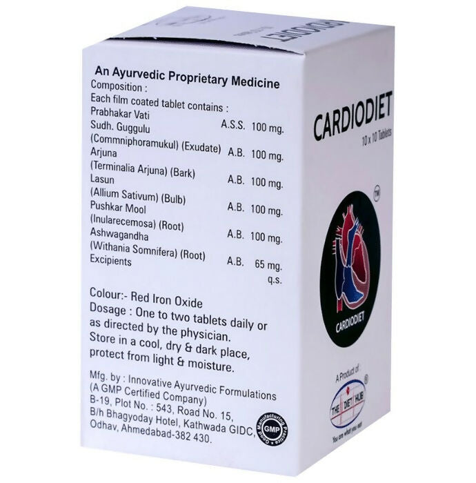 The Diet Hub Cardiodiet Tablets | Swadesiicart