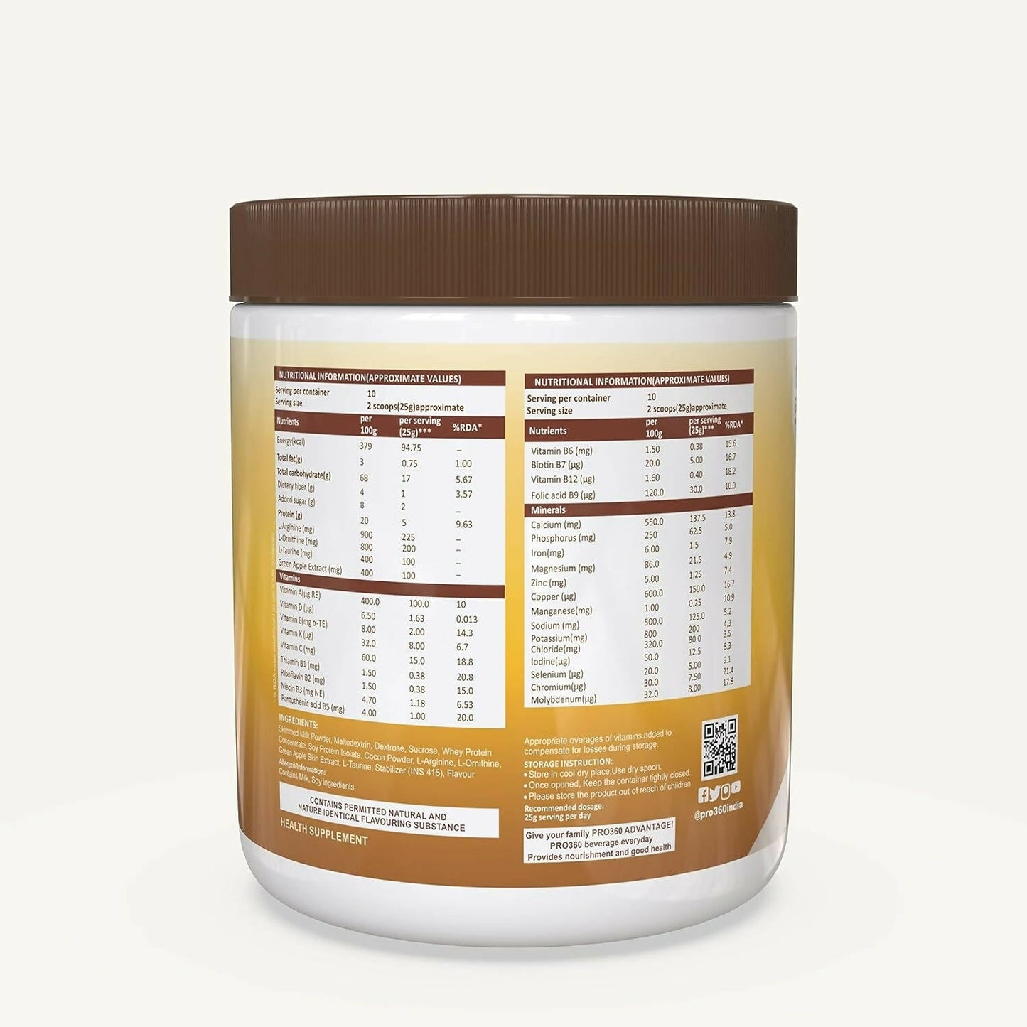 Pro360 Hair Grow Nutritional Protein Supplement Powder | Swadesiicart