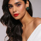 Diamond & Green Stone Earrings- Ruby Raang | Swadesiicart