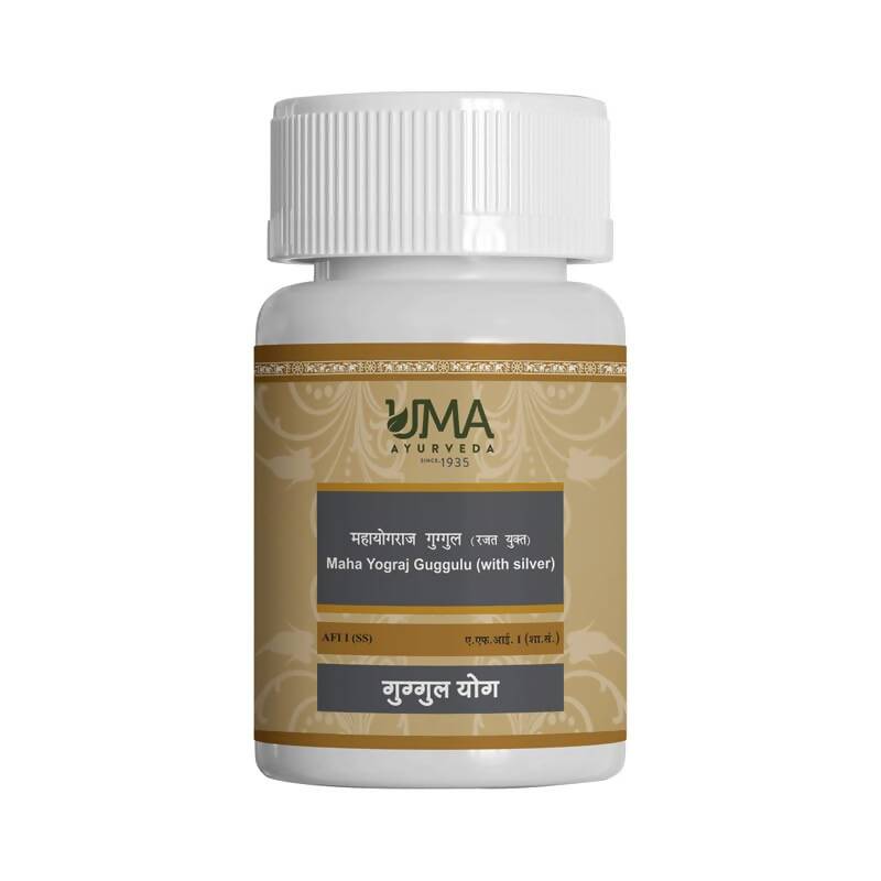 Uma Ayurveda Mahayograj Guggulu (With Silver) - Uma Ayurveda