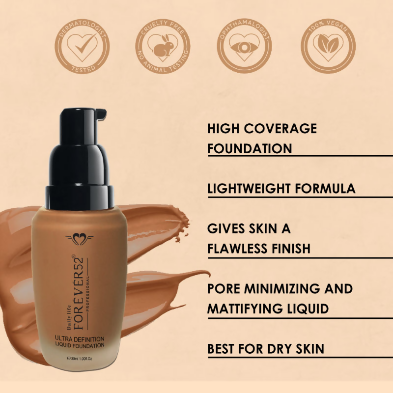 Daily Life Forever52 Ultra Definition Liquid Foundation - FLF003 | Swadesiicart