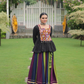 Lorenvalley Fashion Multicolor Rayon with Attractive Gota-Patti Lace Lehenga Choli | Swadesiicart