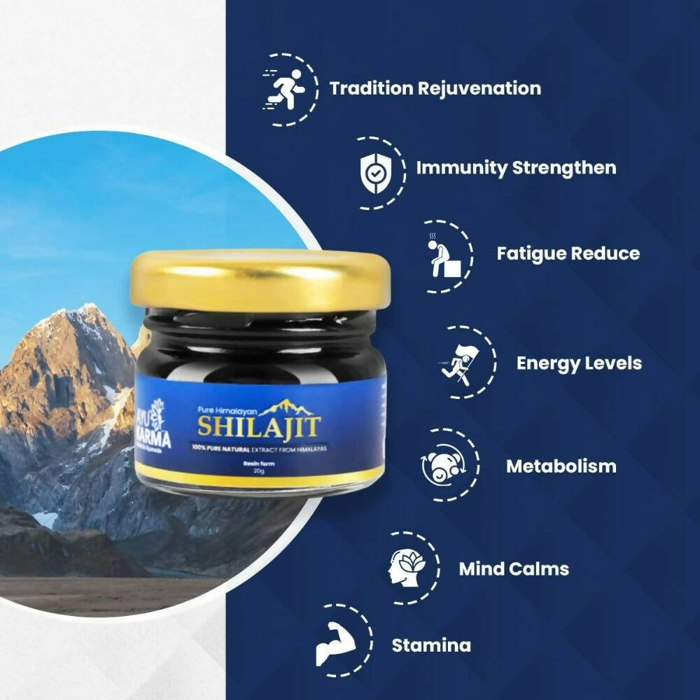 Ayukarma Ayurveda Pure Himalayan Sj Resin | Swadesiicart