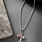 NVR Men's Silver-Plated Stainless Steel Pendant with Chain - NR Retail-NVR