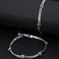 Mominos Fashion Traditional German Silver Anklets for Girls