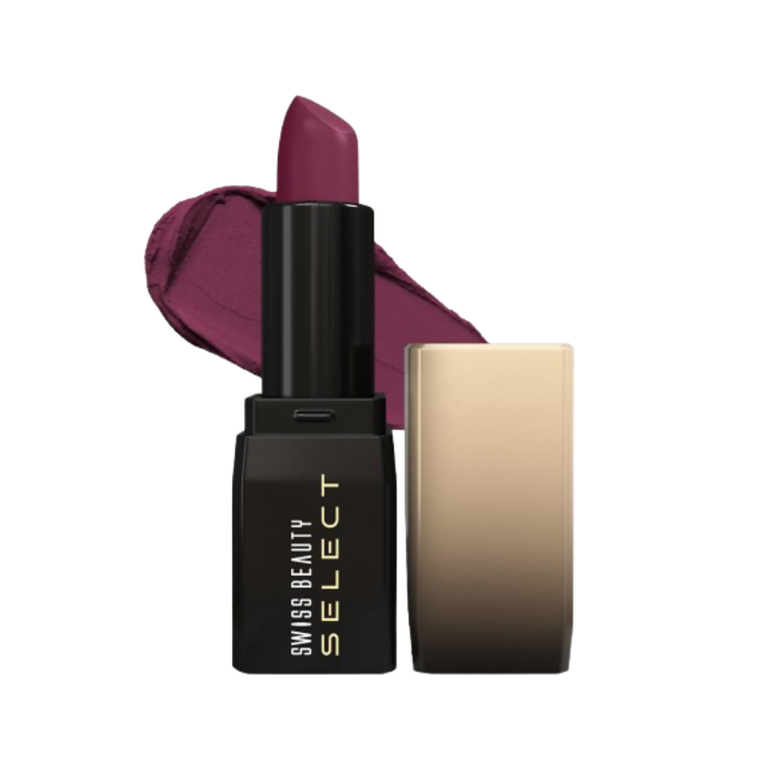 Swiss Beauty Select Dare To Matte Lipstick - 9 Wine Room | Swadesiicart