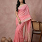 Shree Shyam Fashion Coral Pink Cotton Saree