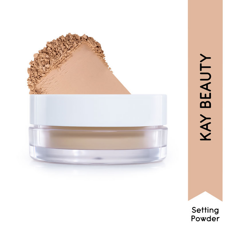 Kay Beauty By Katrina Kaif Matte HD Setting Loose Powder - Olive | Swadesiicart