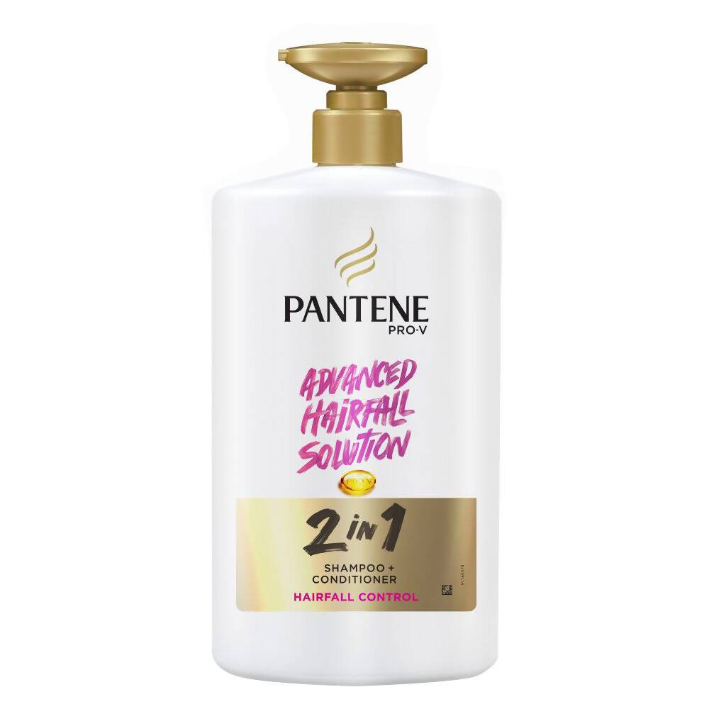 Pantene 2 In 1 Hairfall Control Shampoo + Conditioner | Swadesiicart