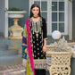 Anaita Black Premium Embroidered Chinon Stitched Salwar Suit