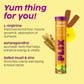 PLIX The Plant Fix Ultra Vitality Effervescent Tablets - Orange Burst - Swadesiicart