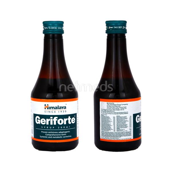 Himalaya Herbals Geriforte Syrup (200 ml) - Swadesiicart