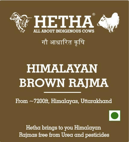 Hetha Himalayan Brown Rajma - Swadesiicart