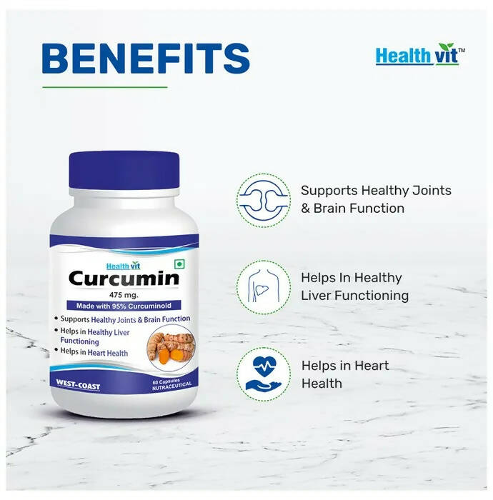 HealthVit Curcumin Capsules | Swadesiicart