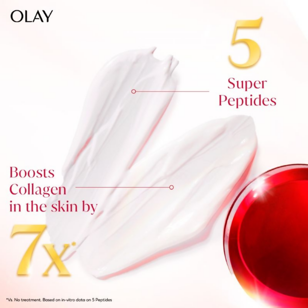 Olay Super Collagen Peptides Moisturizer For Firm & Lifted Skin - Swadesiicart