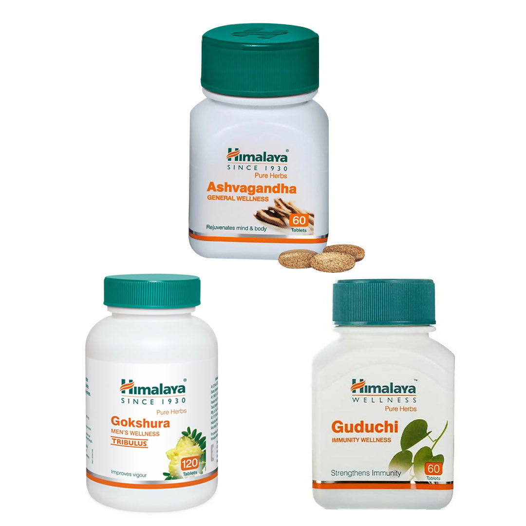 Himalaya Herbals Health & Energy Tablets Kit | Swadesiicart