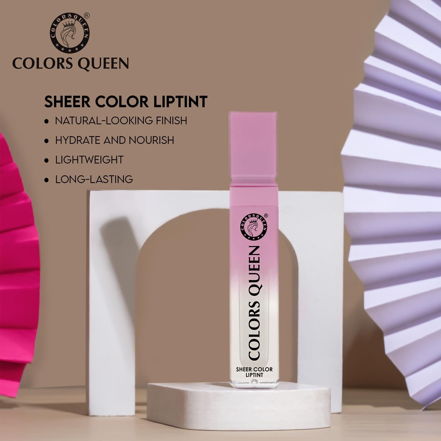 Colors Queen Sheer Color Liquid Lip Tint - Swadesiicart