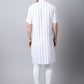 Even Apparels Beige Pure Cotton Men's Kurta With Band Collar | Swadesiicart