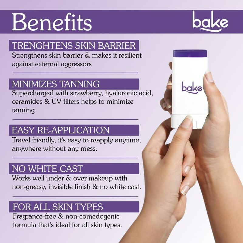 Bake De-Tan Sunscreen Stick Spf 70 Pa++++ | Swadesiicart