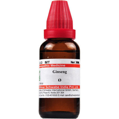 Dr. Willmar Schwabe India Ginseng Mother Tincture Q | Swadesiicart