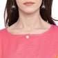 NOZ2TOZ Women's Light Pink A-Line Kurta- (1pc set) - Swadesiicart