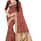 Vamika Maroon Weaving Banarasi Jacquard Saree | Swadesiicart