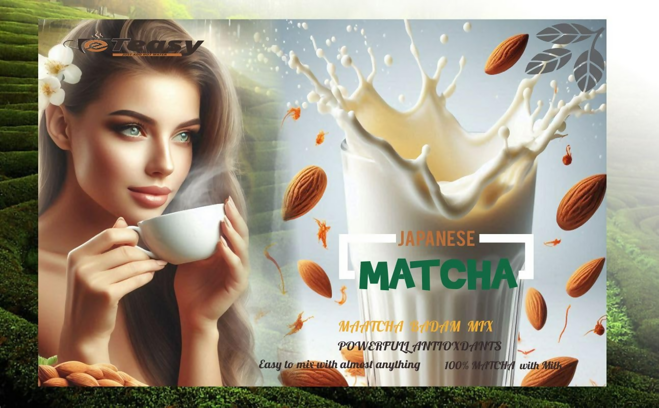 Eteasy Japanese Matcha Green Tea Powder | Swadesiicart