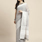 Shree Shyam Fashion Linen Grey Saree