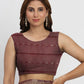 Shree Shyam Fashion Linen Cotton Purple Saree