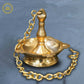 Brass Hanging Kerala Diya - Swadesiicart